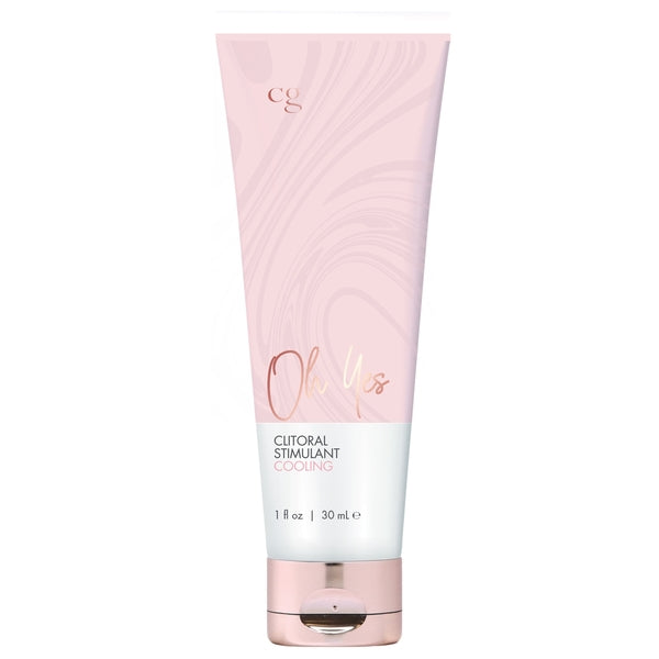 OH YES Cooling Clitoral Stimulant - Fragrance Free 1oz | 30mL for sex toys Idaho and adult products Idaho.