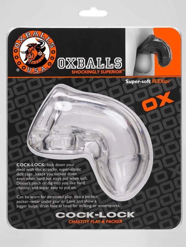 COCK-LOCK, chastity - CLEAR for sex toys Idaho pleasure