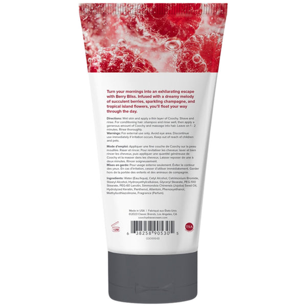 Oh So Smooth Shave Cream Berry Bliss 3.4oz | 100mL packaging