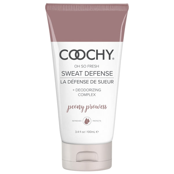 Oh So Fresh Sweat Defense - Peony Prowess 3.4oz | 100mL cream for intimate wellness and sexual health.