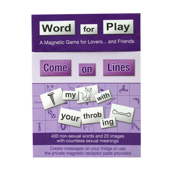 Word for Play - Come on Lines magnetic game for fun