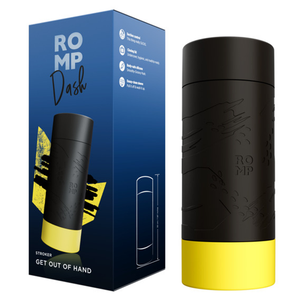 ROMP Dash manual masturbator for pleasure, discreet sex toys Idaho