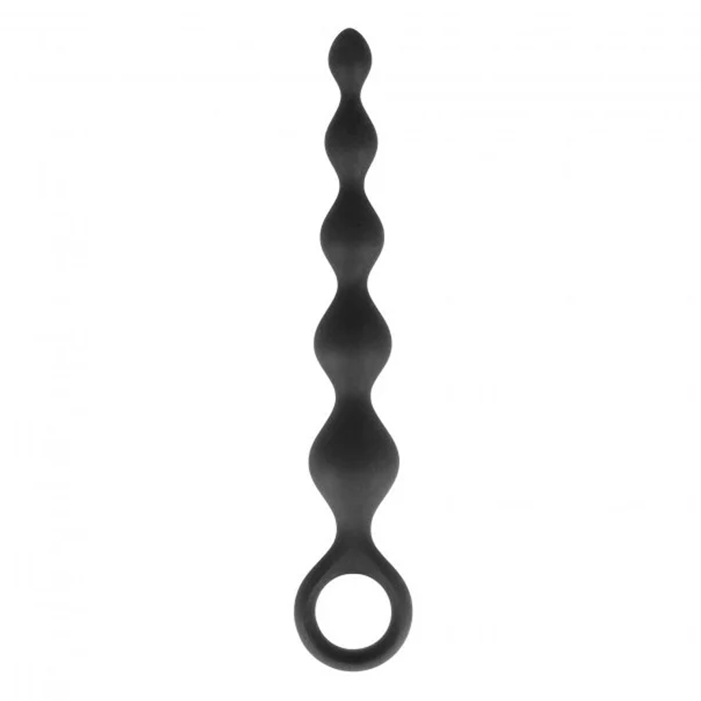 DEEP FEEL anal toys made of 100% silicone for pleasure, 17 cm long with various bead diameters, ideal for beginners.