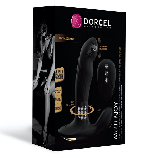 Multi P-Joy prostate massager from sex shop Idaho, premium adult toys.