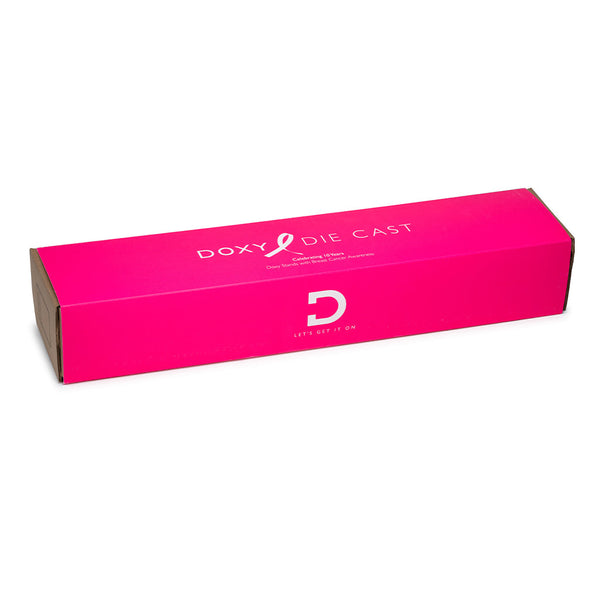 Die Cast - Breast Cancer Awareness Edition - Hot Pink packaging for Boise sex toys