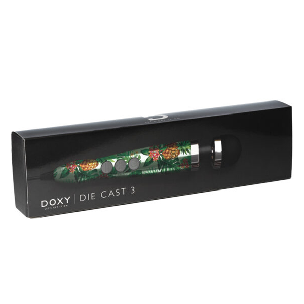 Die Cast 3 - Pineapple wand massager from Doxy, sex toys Idaho