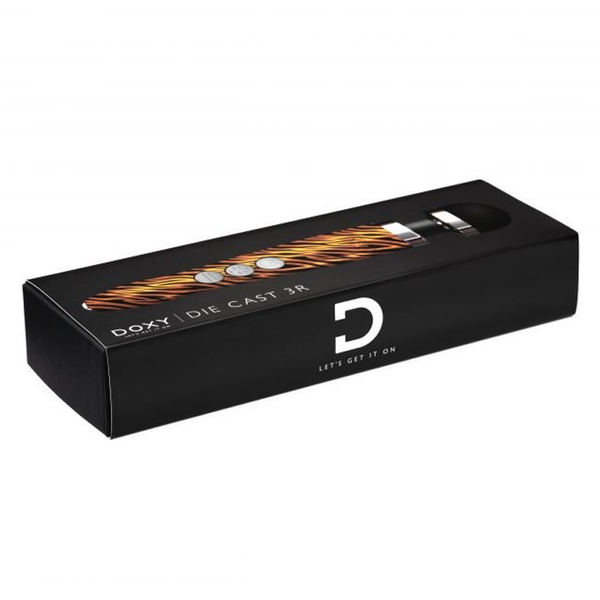 Die Cast 3R - Tiger packaging, premium sex toys for men and women, intimate wellness products.