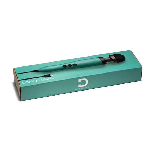 3 USB-C - Turquoise personal massager for pleasure toys Idaho
