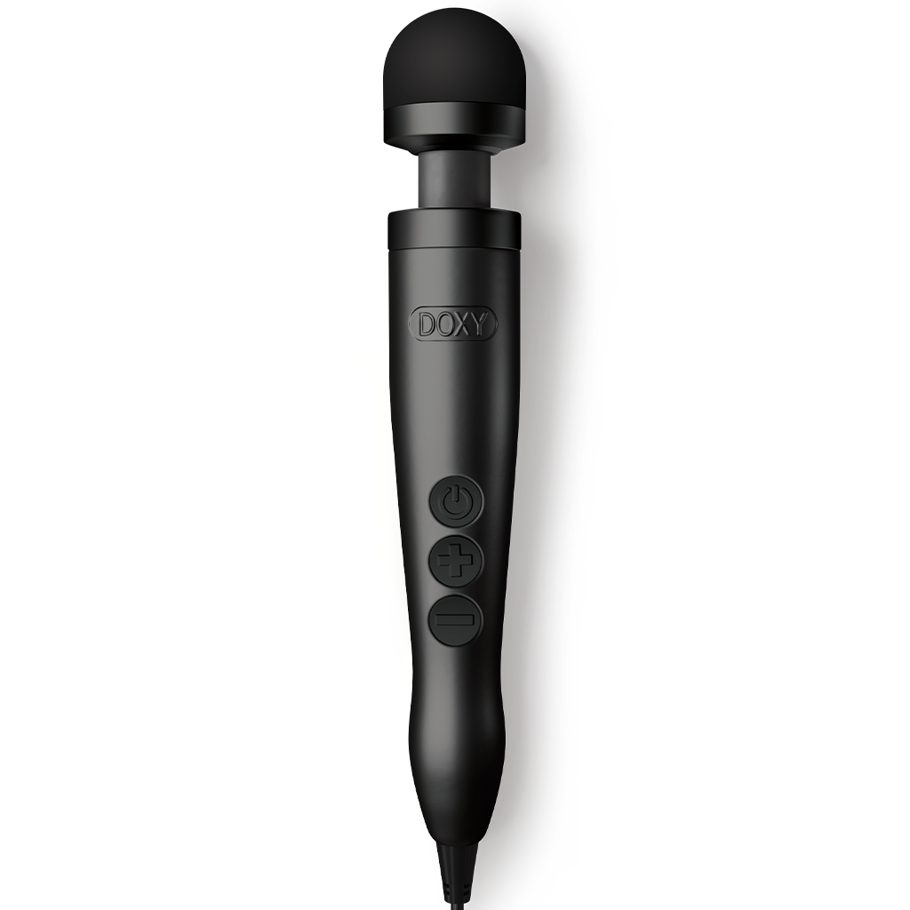 Die Cast 3 - Matte Black wand massager, best sex toys Idaho
