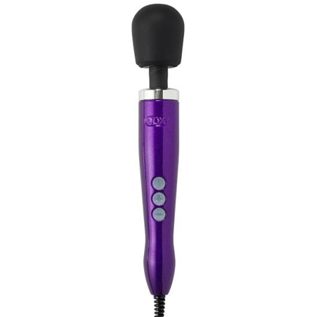 Die Cast - Purple wand vibrator for couples, premium sex toys for men and women, discreet delivery available.