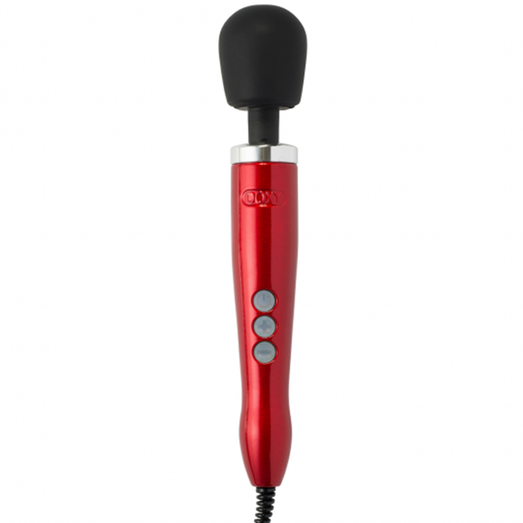 Die Cast - Red wand vibrator for pleasure, discreet sex toys Idaho.