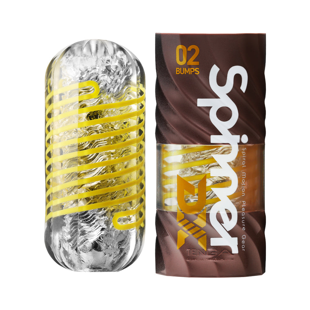 SPINNER DX 02 BUMPS adult toy for men, featuring spinning bumps for enhanced pleasure and stimulation.