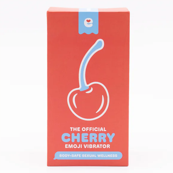 Cherry Emojibator box design for sex toys Idaho.