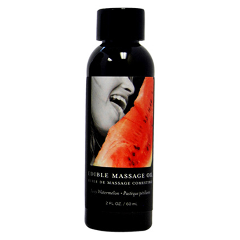 Edible Massage Oil Watermelon 2 fl oz / 60 ml for intimacy toys Idaho