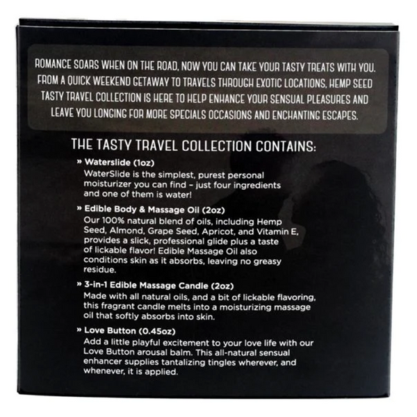 Tasty Travel Gift Set (2 oz, Strawberry Scent) details and contents.