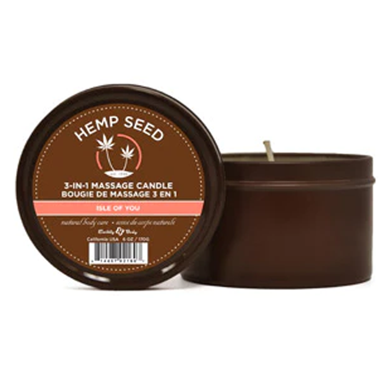 3-in-1 Massage Candle Isle of You 6 oz / 170 g for relaxation