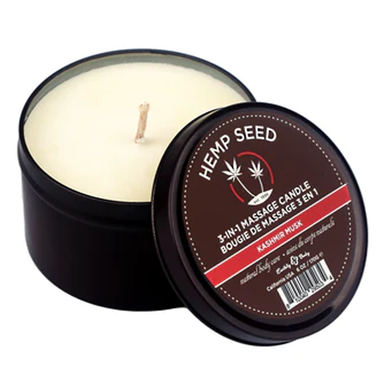 3-in-1 Massage Candle Kashmir Musk 6 oz / 170 g for Boise sex toys