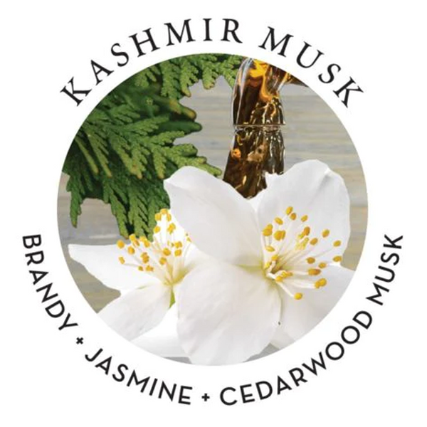 3-in-1 Massage Candle Kashmir Musk 6 oz / 170 g label design