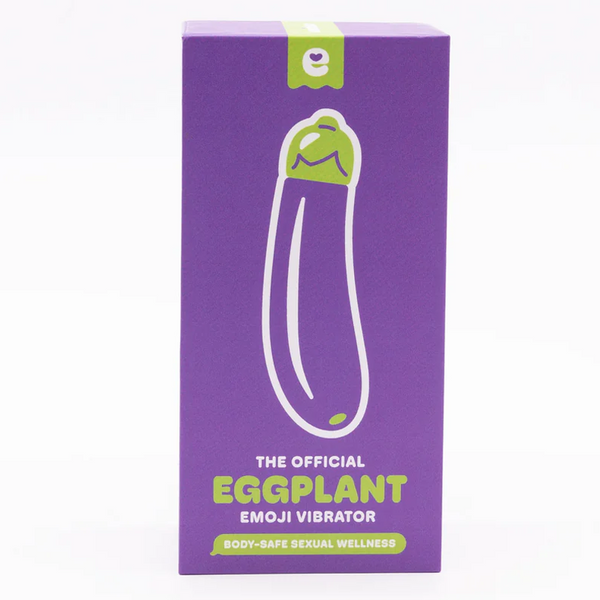 Eggplant Emojibator box for sex toys Idaho, adult toys Idaho.