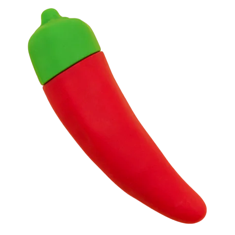 Chili Pepper Emojibator, discreet sex toys Idaho for fun play.