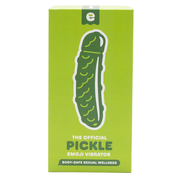 Pickle Emojibator packaging design for pleasure shop Boise