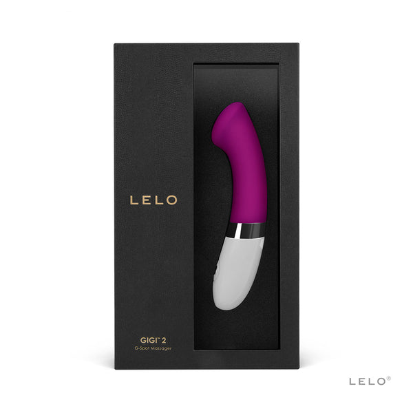GIGI 2 Deep Rose vibrator in elegant packaging, sex toys Idaho