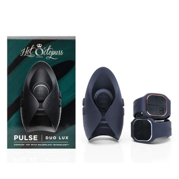 PULSE DUO LUX couples sex toy with remote controls for shared pleasure, premium sex toys for men and women.