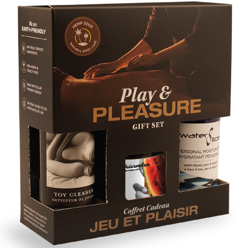 Play & Pleasure Set: Watermelon - Sex toys Idaho gift set