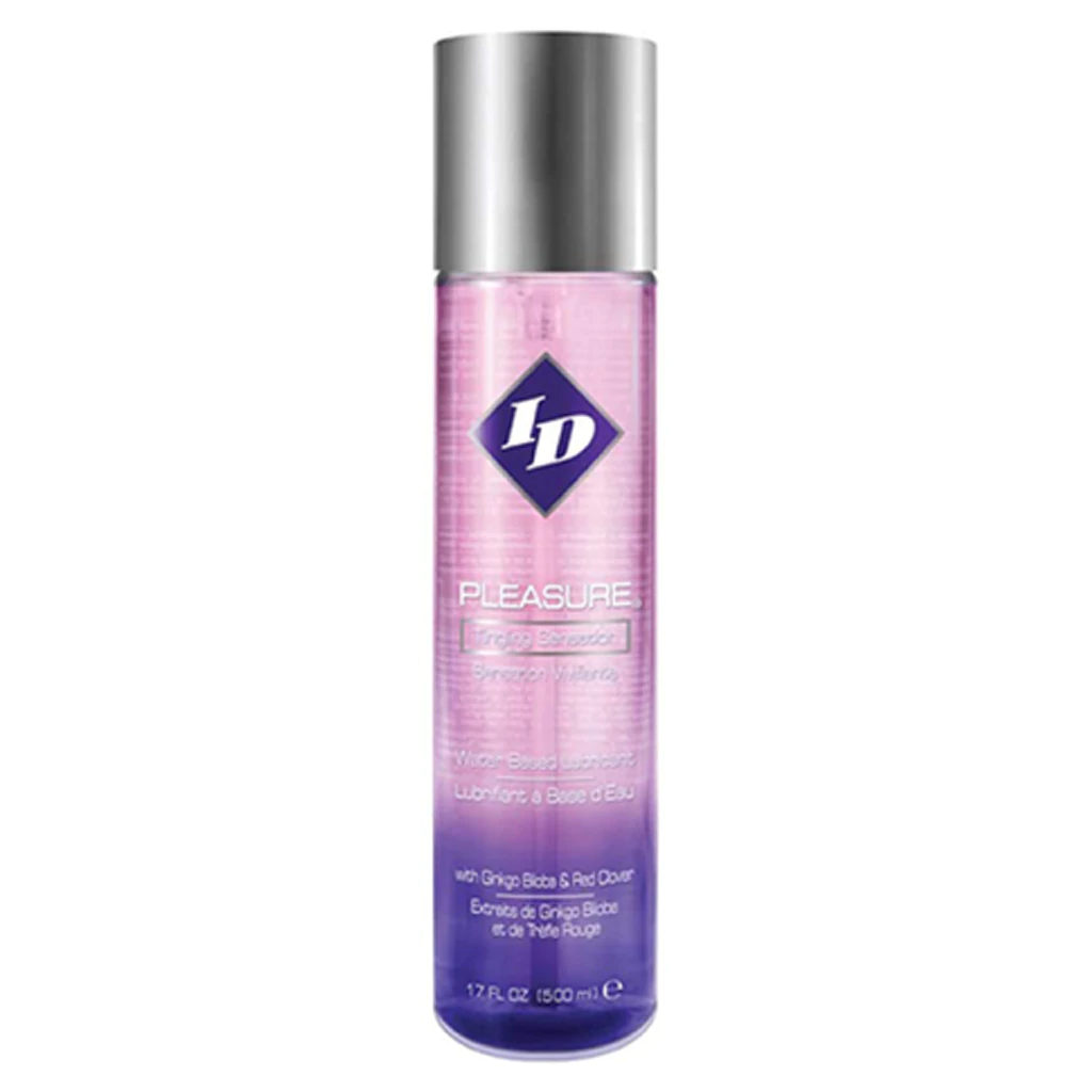ID PLEASURE 17 FL OZ (500ML) water-based lube for intimacy