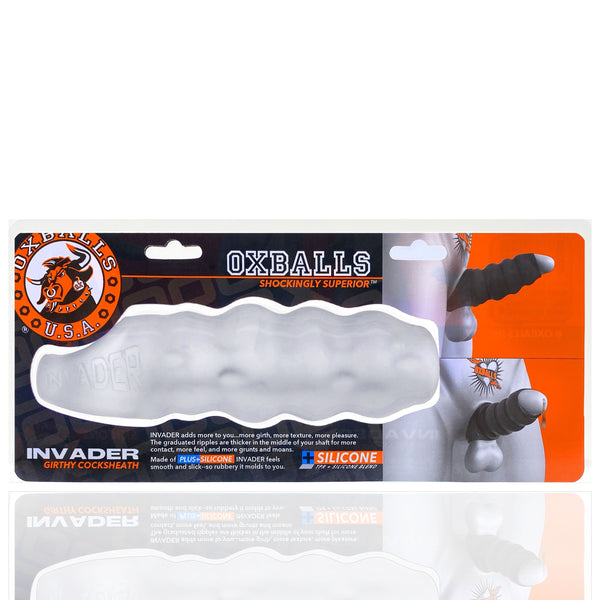 INVADER, cocksheath - CLEAR ICE in packaging, premium sex toys Idaho