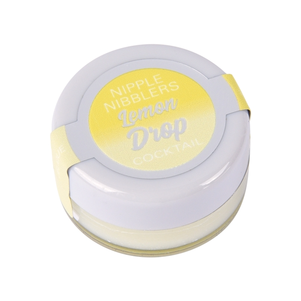 NIPPLE NIBBLERS Cocktail Pleasure Balm Lemon Drop 3g for sexual wellness, kissable formula, and flavored adult pleasure.
