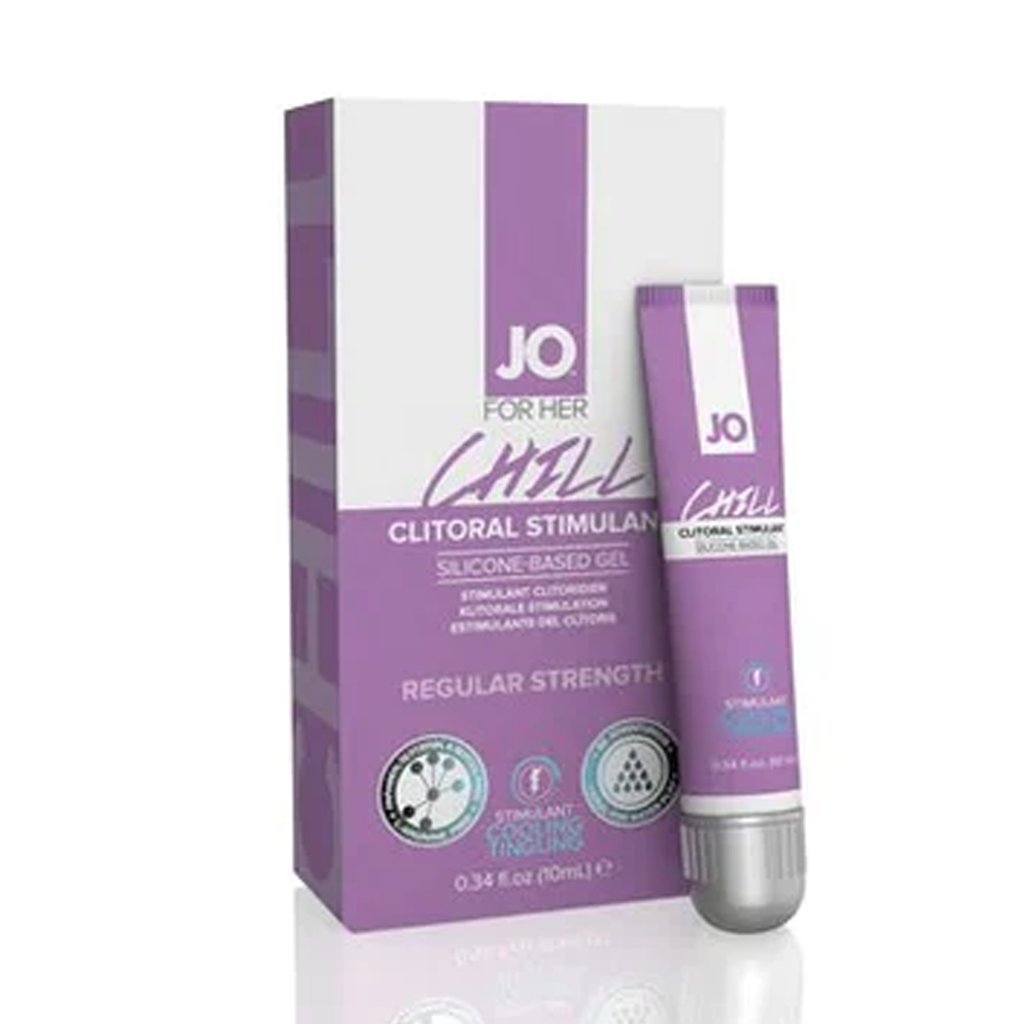 JO Chill Clitoral Gel - Cooling - Stimulant 0.34 floz / 10 mL for pleasure toys Idaho and adult products Idaho.