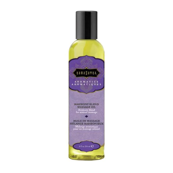 Kama Sutra Massage Oil Harmony Blend 8oz for relaxation