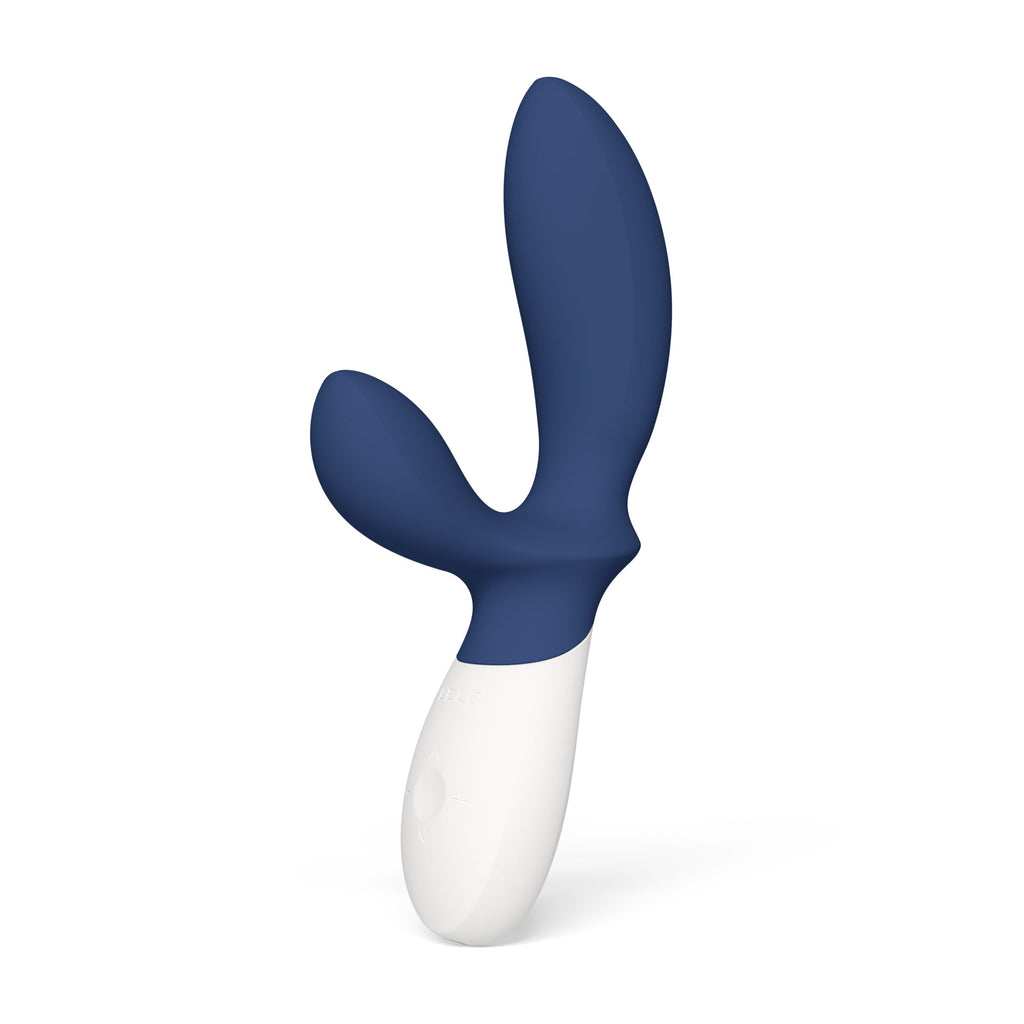 Loki Wave 2 Base Blue, premium prostate massager for men, features dual motors and ergonomic design for ultimate pleasure.