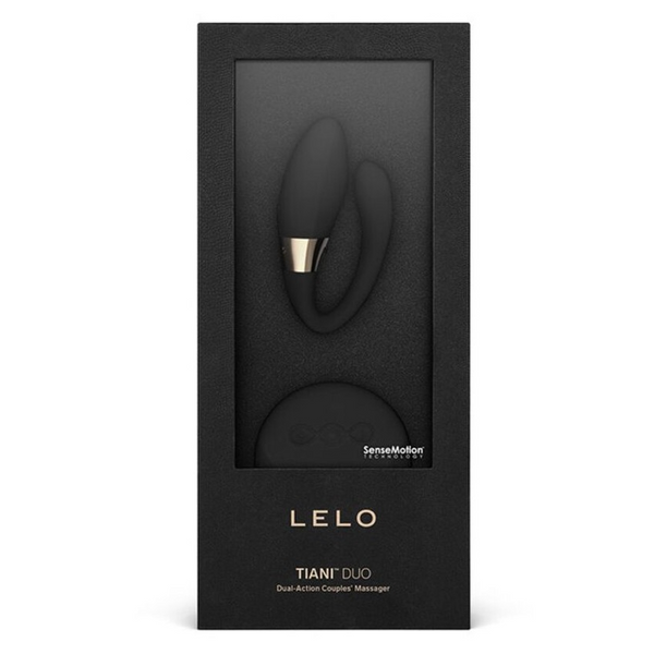 TIANI DUO Vibrating Couples Massager, Black - Premium sex toy