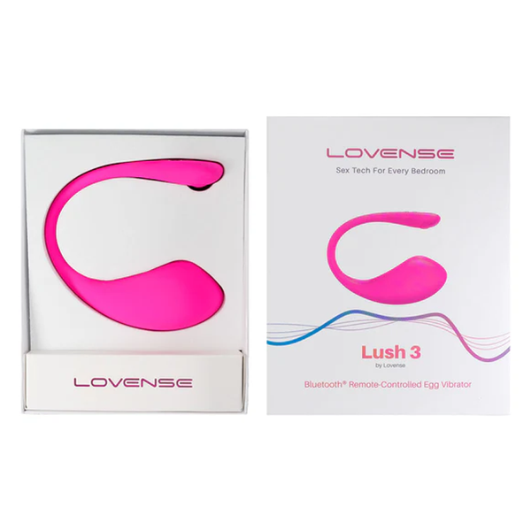 LUSH 3 REMOTE CONTOL VIBRATOR - PINK in packaging, premium sex toys Idaho