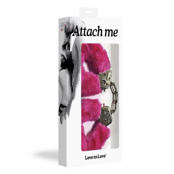 ATTACH ME - HANDCUFFS PINK - premium couples toys Idaho