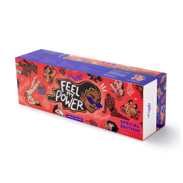 Feel My Power x Kelly Malka packaging for best sex toys Idaho