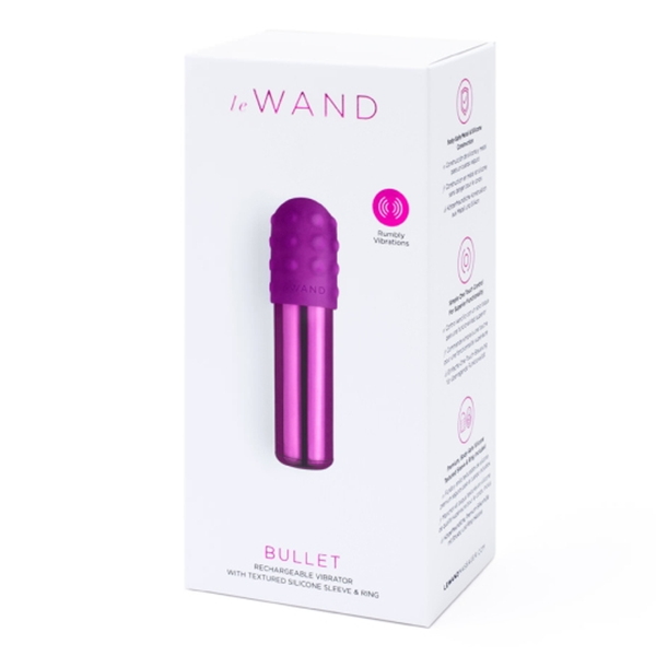 Bullet - Dark Cherry vibrator by Le Wand - premium sex toys Idaho