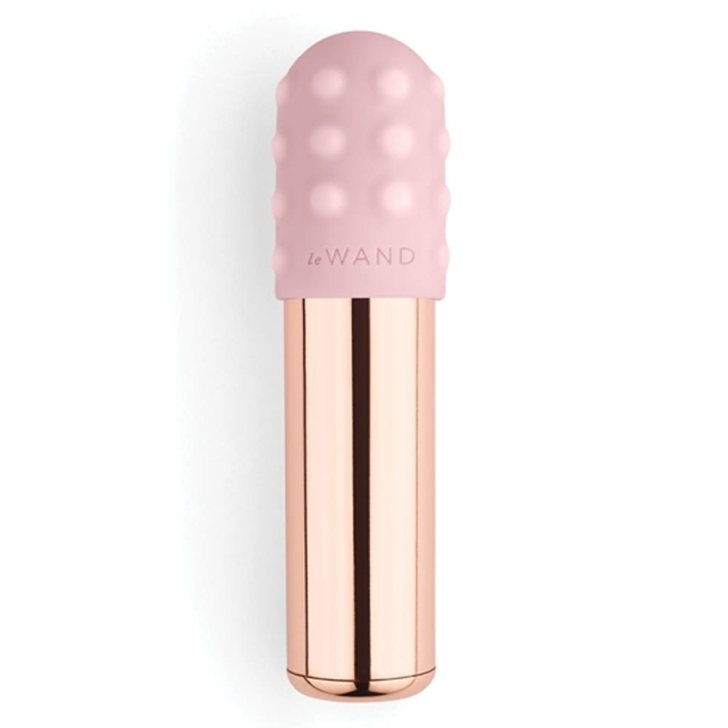 Bullet - Rose Gold vibrator from leWAND for pleasure with discreet design.