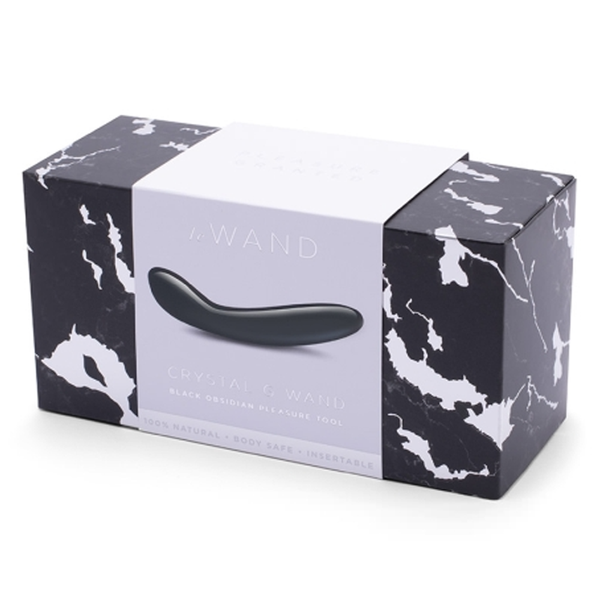 Crystal G Wand - Black Obsidian for pleasure toys Idaho
