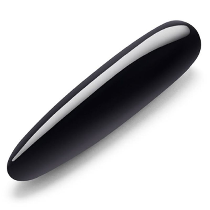 Crystal Slim Wand - Black Obsidian for pleasure toys Idaho