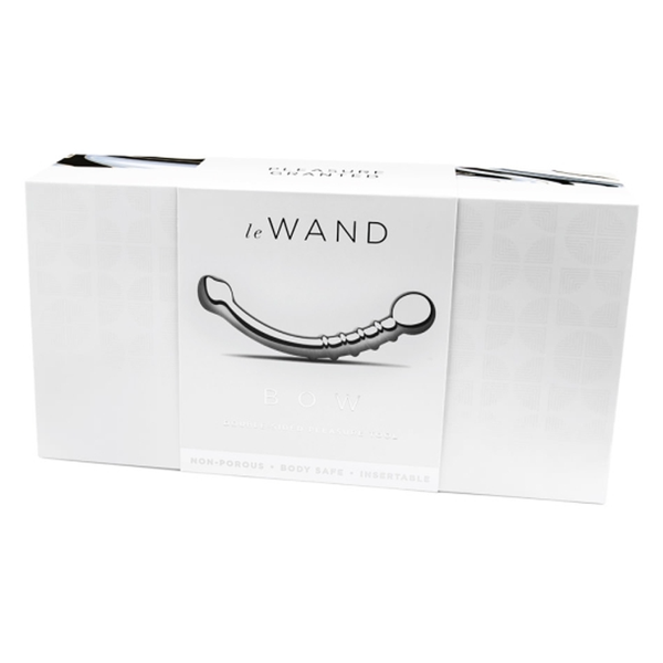 Le Wand Bow sex toy packaging, premium pleasure toys Idaho.