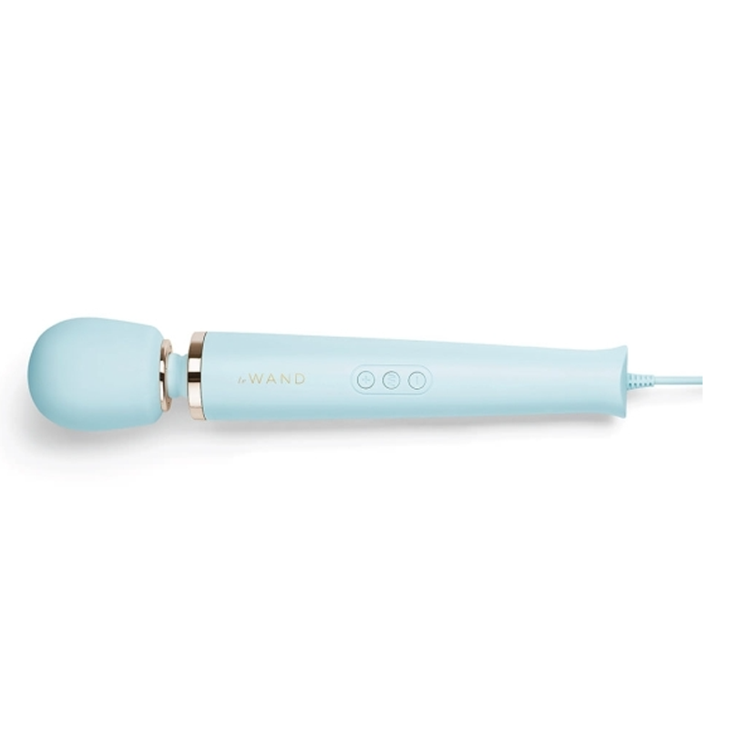 Plug-In Vibrating Massager - Sky Blue for intimacy toys Idaho