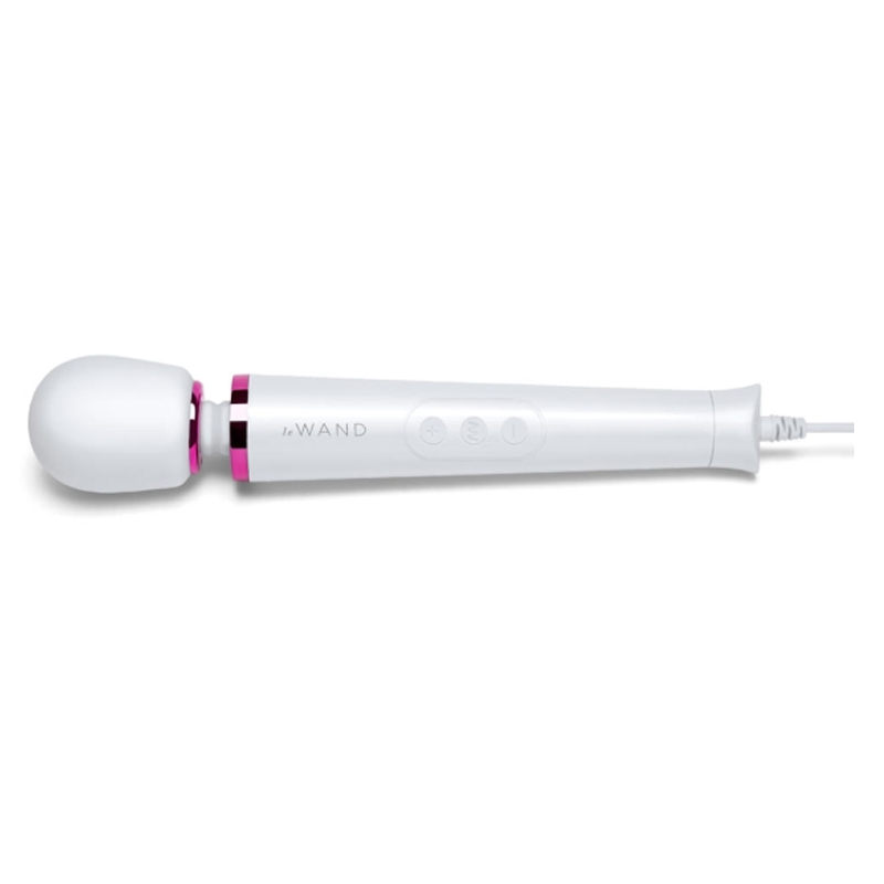 Powerful Petite Plug-In Massager - White for Idaho adult toys