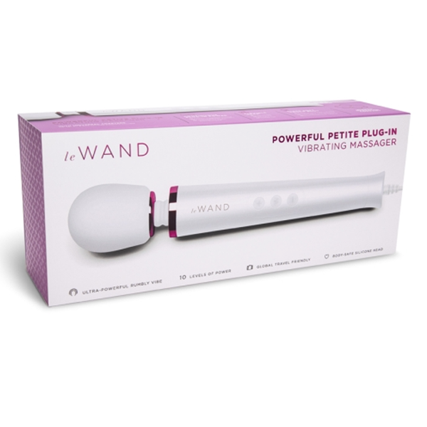 Powerful Petite Plug-In Massager - White for intimacy toys Idaho