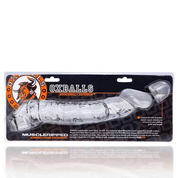 MUSCLE RIPPED, cocksheath - CLEAR in packaging for sex toys Idaho