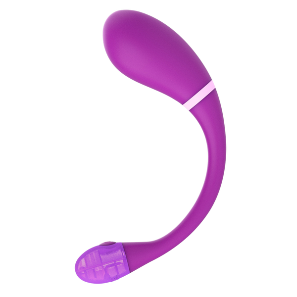 OhMiBod Esca2 Purple wearable massager for intimate pleasure.