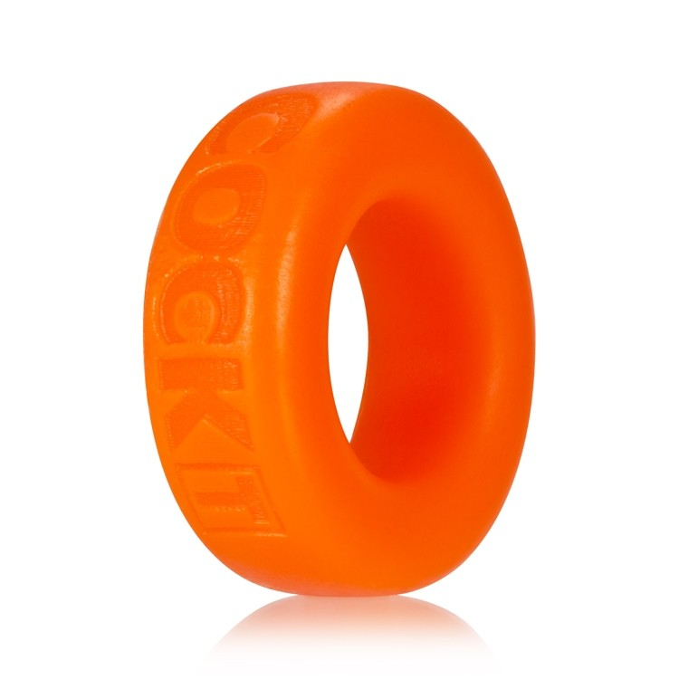 COCK-T, cockring, ORANGE - premium sex toy made from soft silicone for comfort and enhanced pleasure.