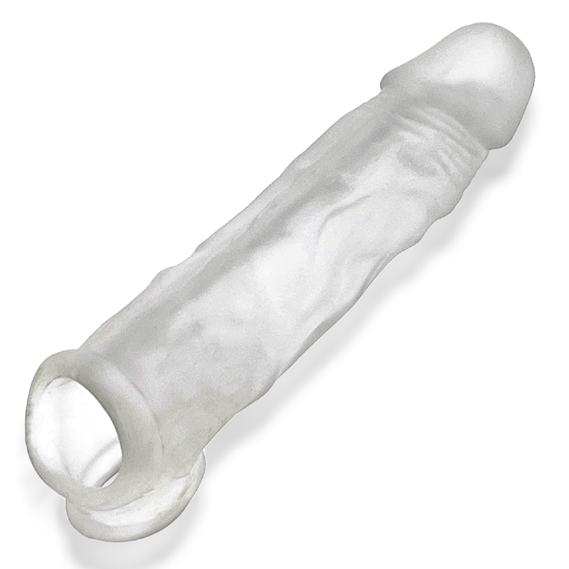 DICKER cocksheath, CLR ICE, premium sex toy for enhanced pleasure, transparent silicone design for intimate wellness.